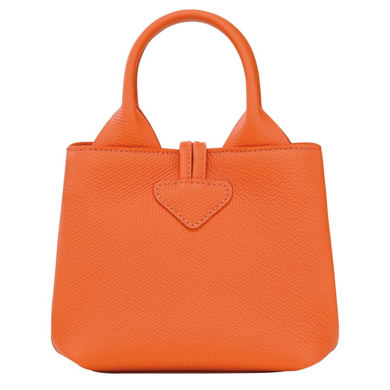 long champ Le Roseau XS Handbag Leather Naisten Mini Laukut Oranssi | FIHA9324