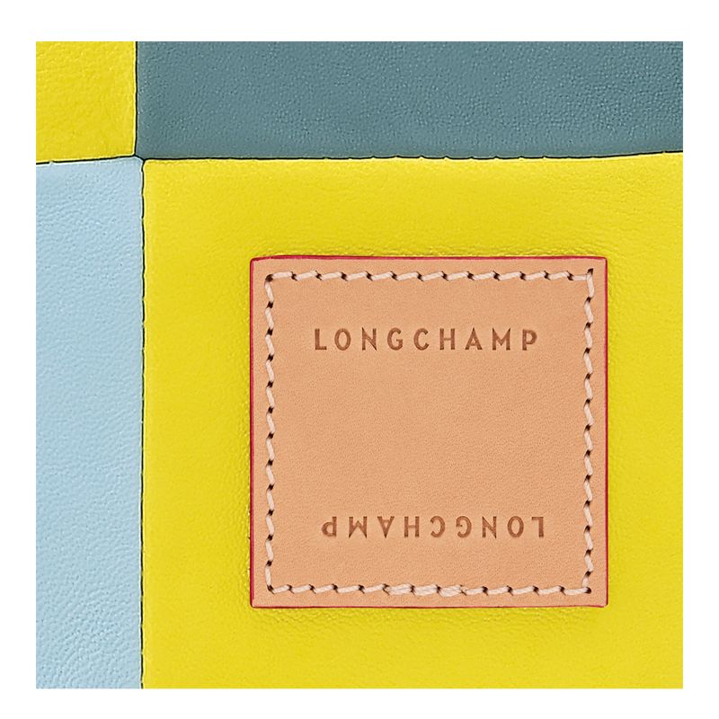 long champ Re-Play L Leather Miesten Käsilaukku Eucalyptus | FINW7461