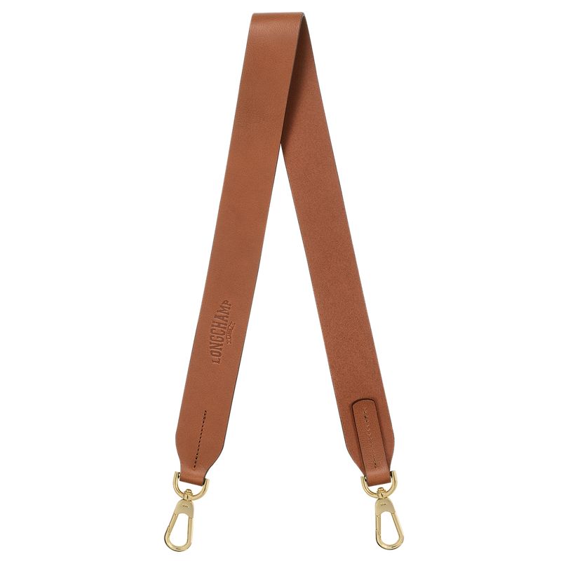 long champ Shoulder strap Leather Miesten Shoulder Straps Sienna | FIBE7049