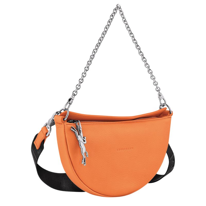 long champ Smile S Crossbody Leather Naisten Olkalaukku Oranssi | FIBE8869