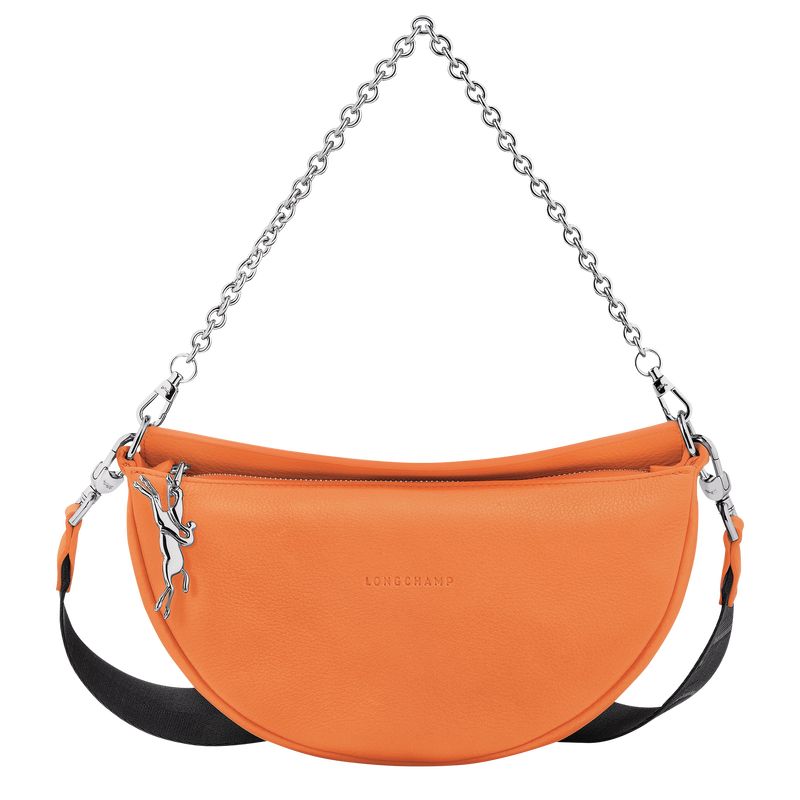 long champ Smile S Crossbody Leather Naisten Olkalaukku Oranssi | FIBE8869