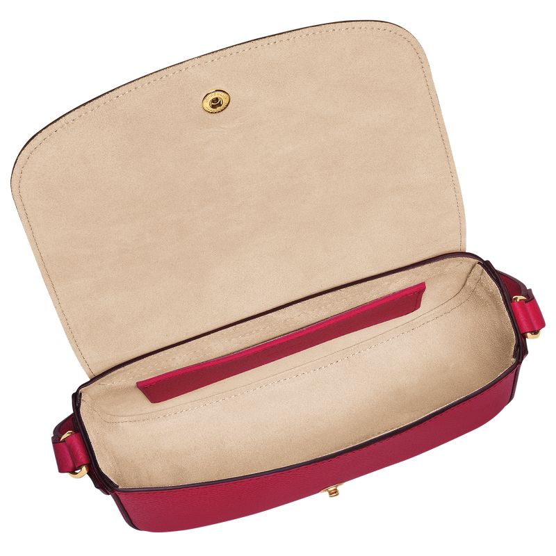 long champ Épure S Leather Naisten Crossbody Laukut Magenta | FISG8985