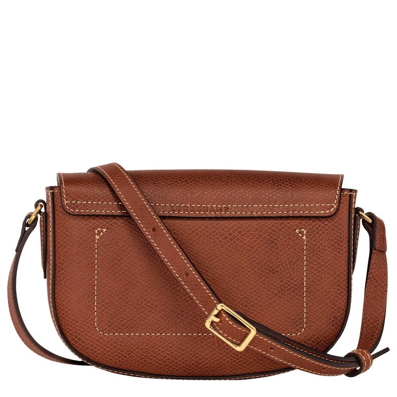 long champ Épure S Leather Naisten Crossbody Laukut Ruskea | FIGS8982