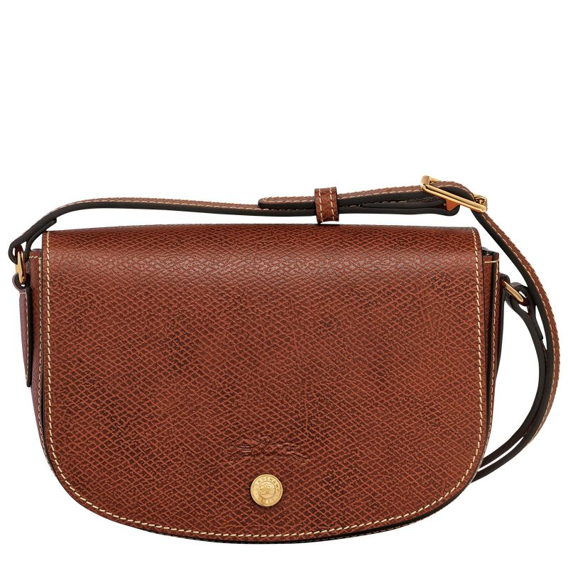 long champ Épure S Leather Naisten Crossbody Laukut Ruskea | FIGS8982