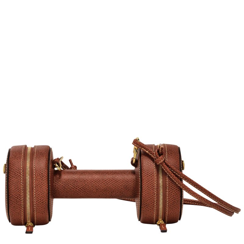 long champ Épure S Leather Naisten Crossbody Laukut Ruskea | FIKO8979