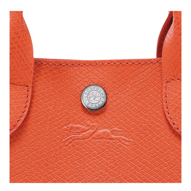 long champ Épure XS Tote Leather Naisten Mini Laukut Oranssi | FICT9382