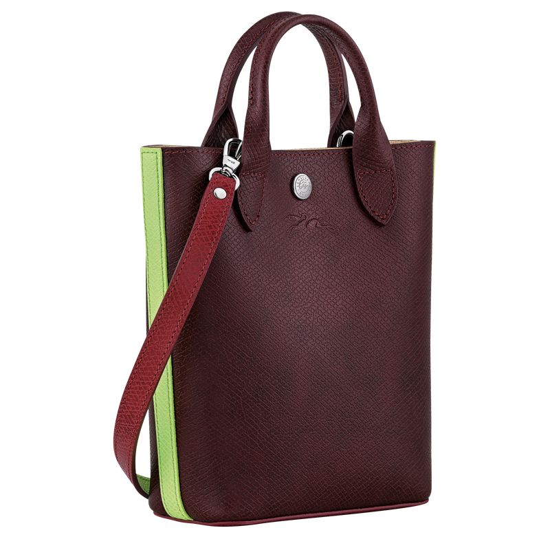 long champ Épure XS Tote Leather Naisten Mini Laukut Viininpunainen | FIXY9381