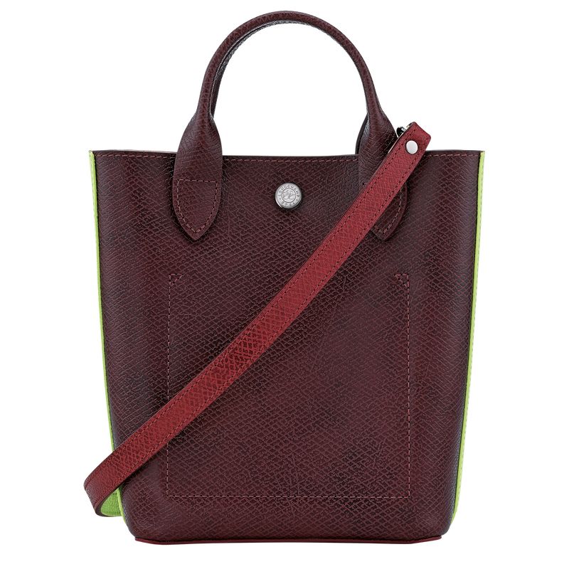 long champ Épure XS Tote Leather Naisten Mini Laukut Viininpunainen | FIXY9381