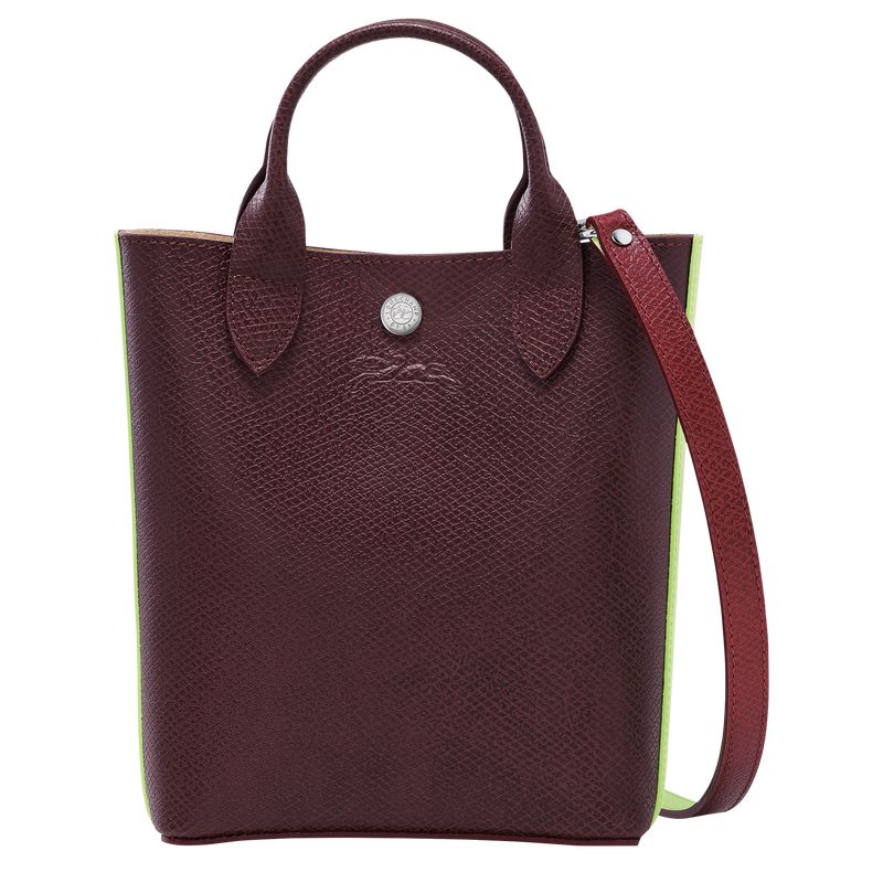 long champ Épure XS Tote Leather Naisten Mini Laukut Viininpunainen | FIXY9381