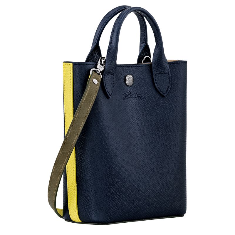 long champ Épure XS Tote Leather Naisten Mini Laukut Laivastonsininen | FIZU9380