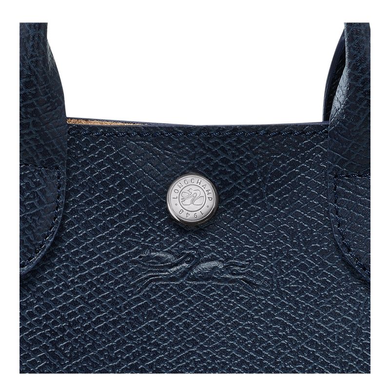 long champ Épure XS Tote Leather Naisten Mini Laukut Laivastonsininen | FIZU9380