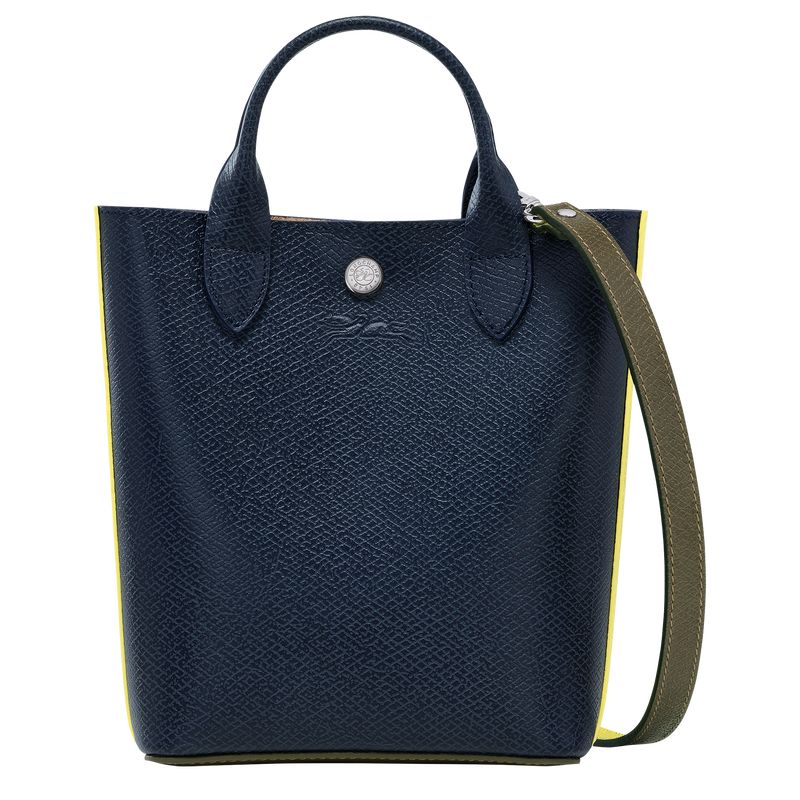 long champ Épure XS Tote Leather Naisten Mini Laukut Laivastonsininen | FIZU9380